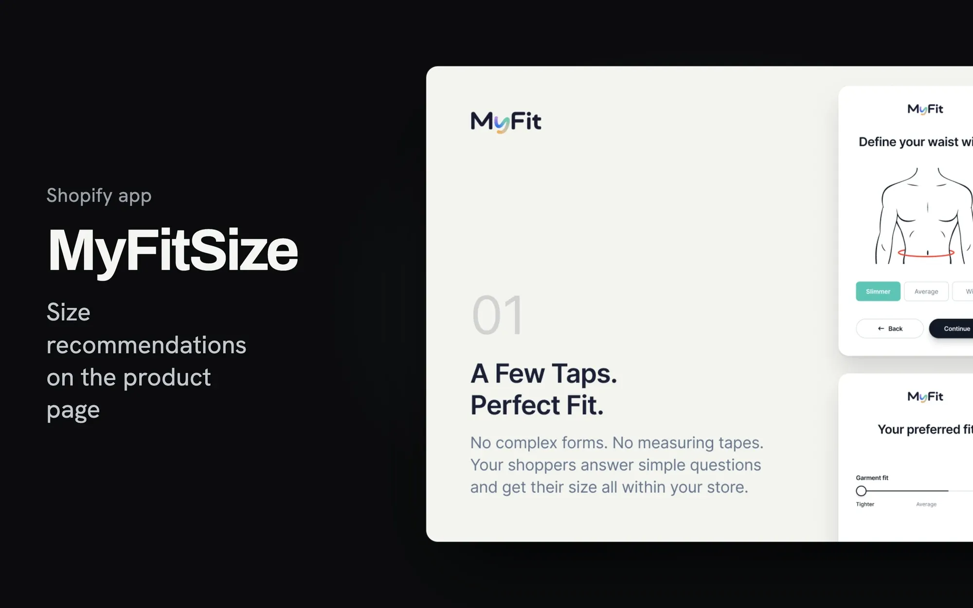 MyFitSize — A storefront size recommender that turns garment measurements into a confident fit answer.